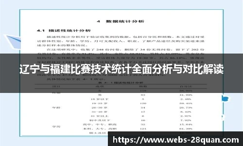 辽宁与福建比赛技术统计全面分析与对比解读